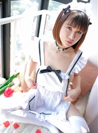 Maid outfit uniform temptation proud jiao meng Ming yan as a person tomato cucumber welfare picture(2)